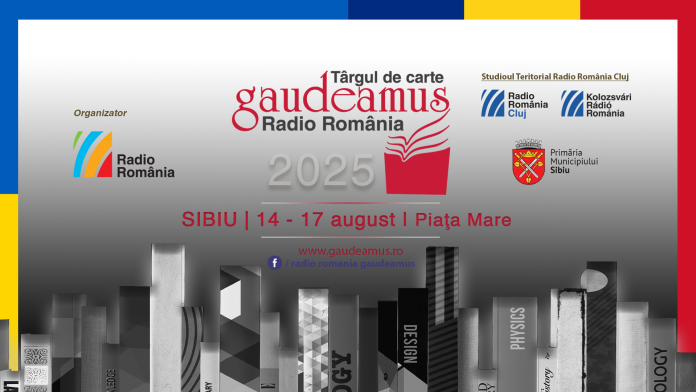 Gaudeamus, târg carte Sibiu, Piața Mare, Radio România, eveniment editorial, lansări carte, autori români, literatură, lectură, standuri edituri, oferte speciale, reducere cărți, ateliere copii, sesiuni autografe, invitați, critică literară, cărți pentru copii, romane, eseuri, poezie, proză scurtă, colecții literare, program cultural, jurnalism cultural, literatură contemporană, ficțiune, non-ficțiune, cultură Sibiu, comunitate literară, spațiu expozițional, secțiune copii, autori invitați, prezentări carte, club lectură, dialog cultural, piața de carte, editori, traducători, ilustratori, promovare lectură, obicei lectură, spațiu interactiv, evenimente culturale, tradiție editorială, ediție Gaudeamus, literatură română, literatură universală, întâlniri cititori, lecturi publice, discuții tematice, expoziții, arte vizuale, patrimoniu cultural, ateliere creație, oferte promoționale, colecționari, premii literare, susținere educație, pasiune carte, festival carte, program lansări, autografe, experiență culturală, carte rară, librărie temporară, club lectură, eveniment Sibiu, presă culturală, carte nouă, literatură clasică, descoperire autori, debut literar, critici invitați, comunitate cititori, iubitori carte, workshop literar, conferințe culturale, carte academică, spațiu dezbatere, inspirație lectură, edituri românești, edituri internaționale, tradiție Gaudeamus, carte electronică, audiobook, inovație editorială, platformă culturală, spirit Gaudeamus, loc întâlnire, piață carte România, deschidere eveniment, public pasionat, festival literar